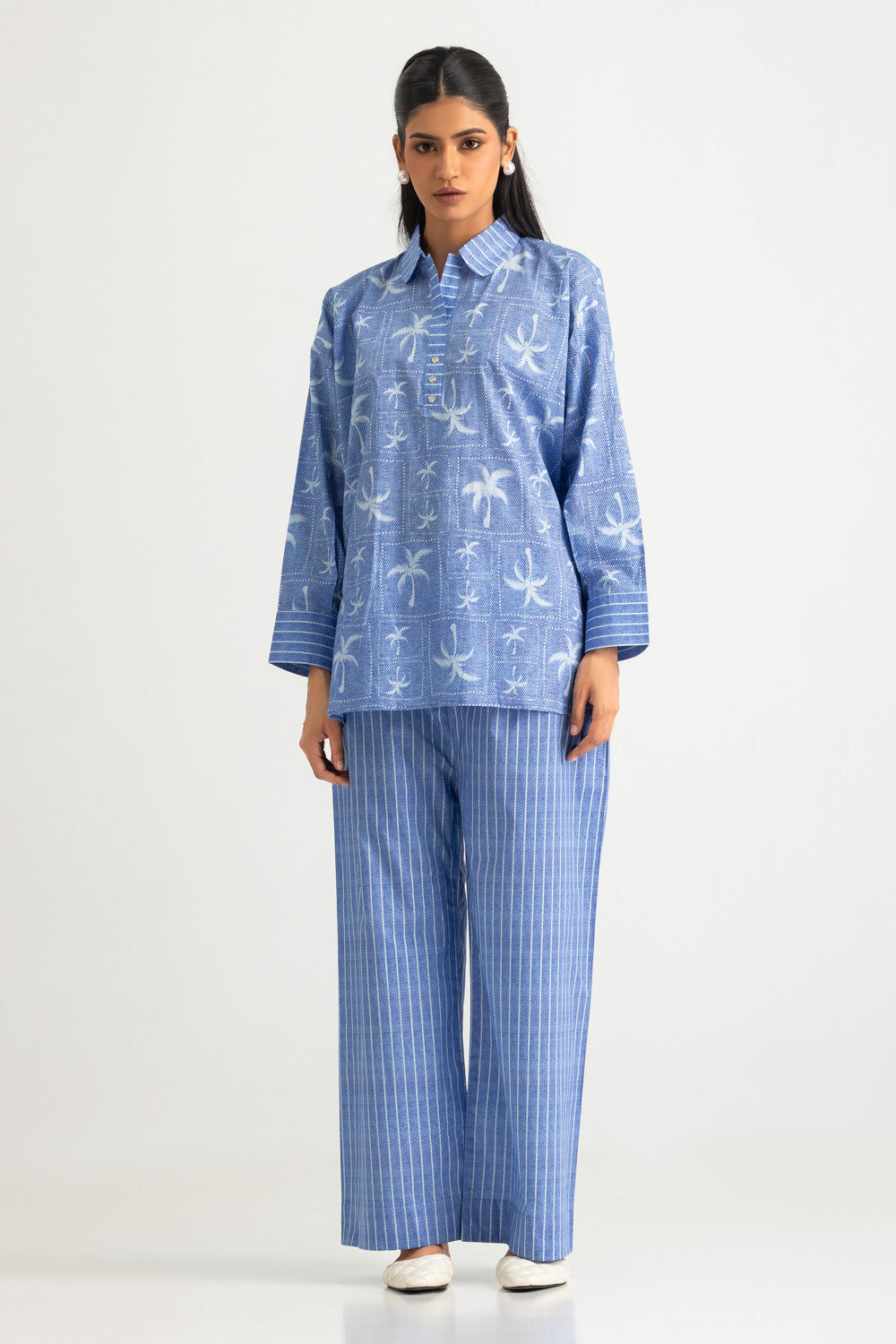 Cambric Printed Co-Ord Set