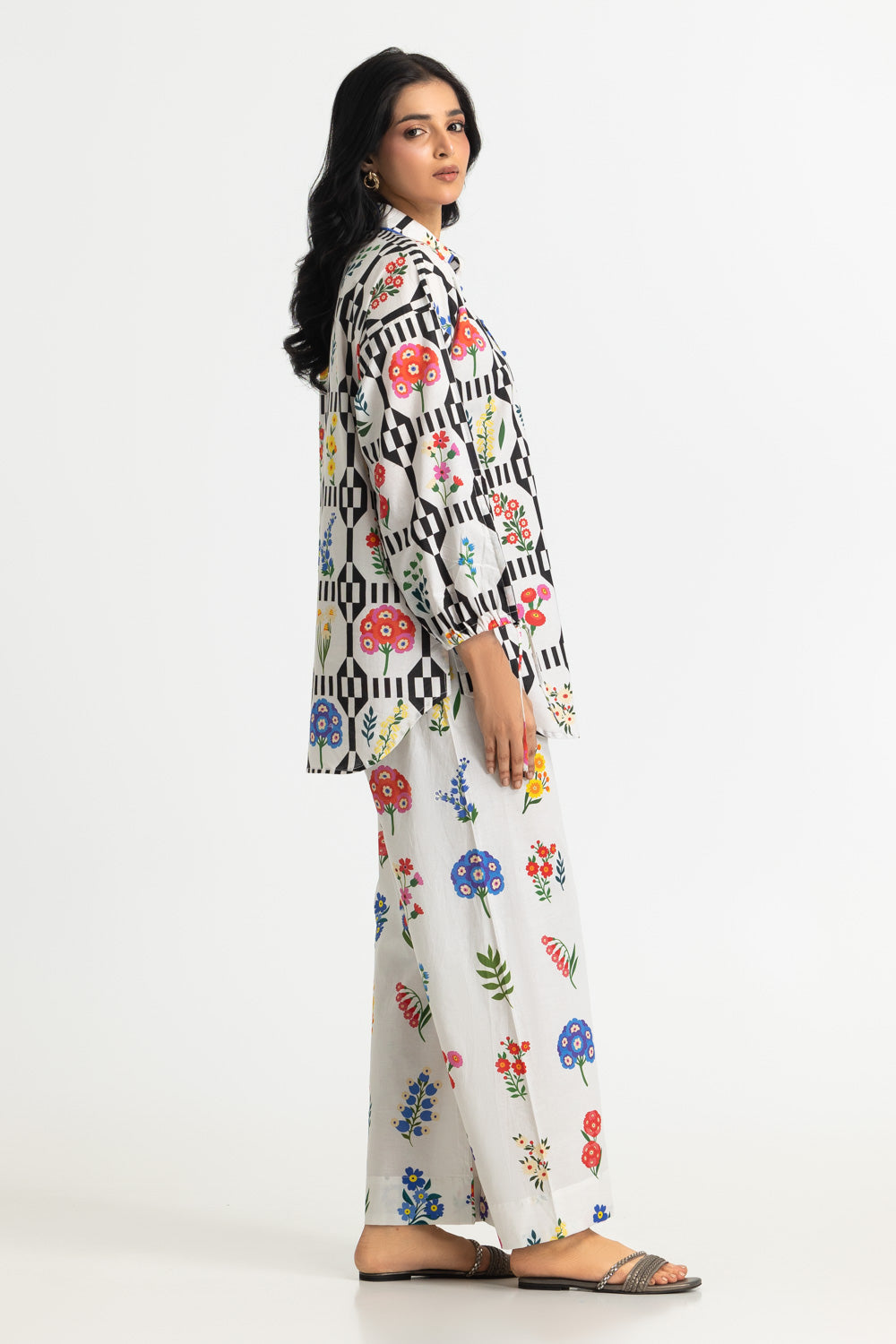 Cambric Printed Co-Ord Set