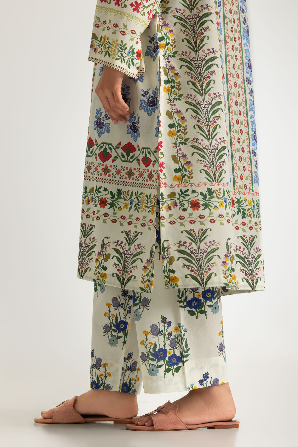Cambric Printed Co-Ord Set