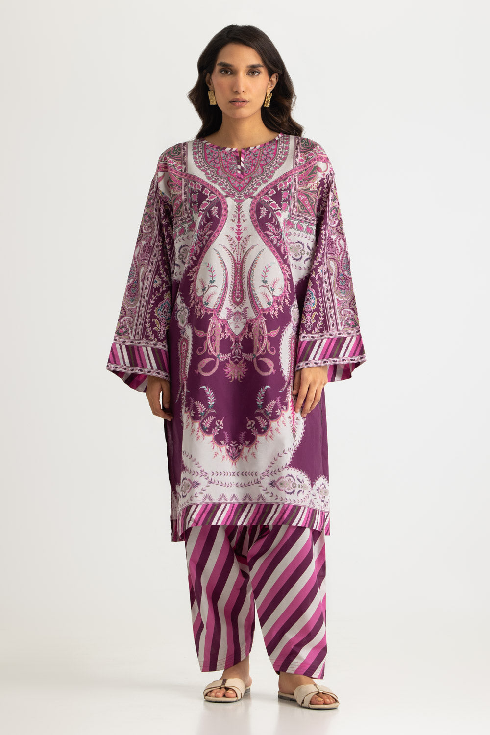 Cambric Printed Co-Ord Set