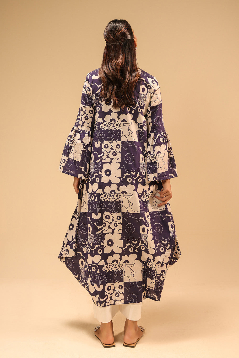 Cambric Printed Long Shirt