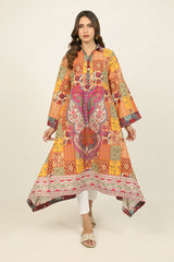 Cambric Printed Long Shirt