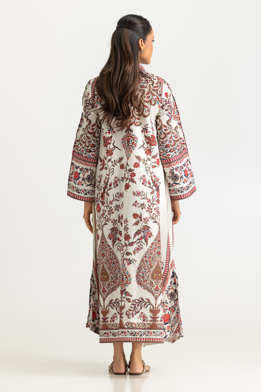 Cambric Printed Long Shirt