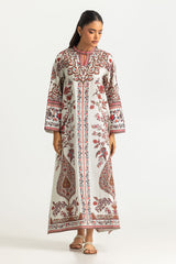 Cambric Printed Long Shirt