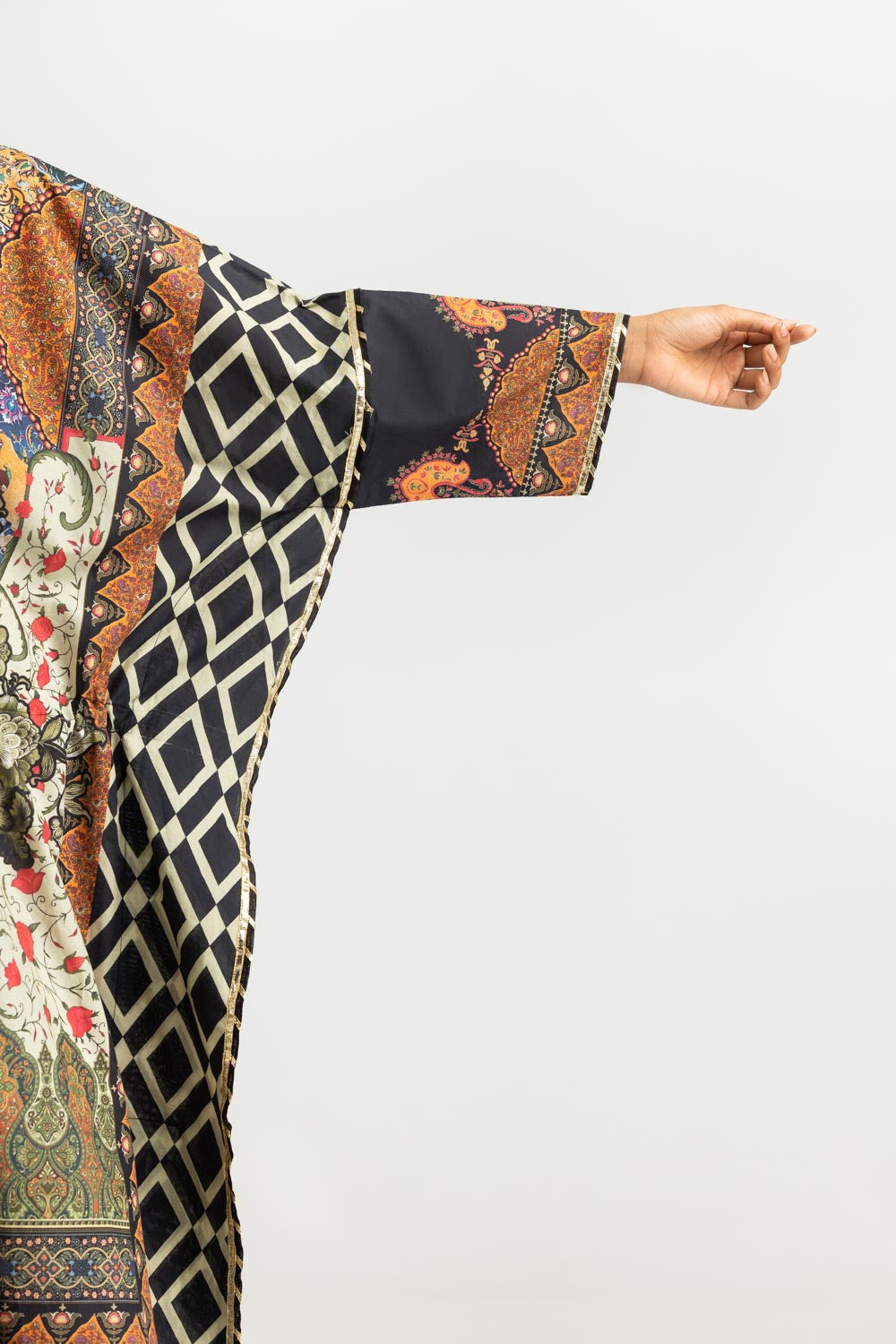 Cambric Printed Long Shirt