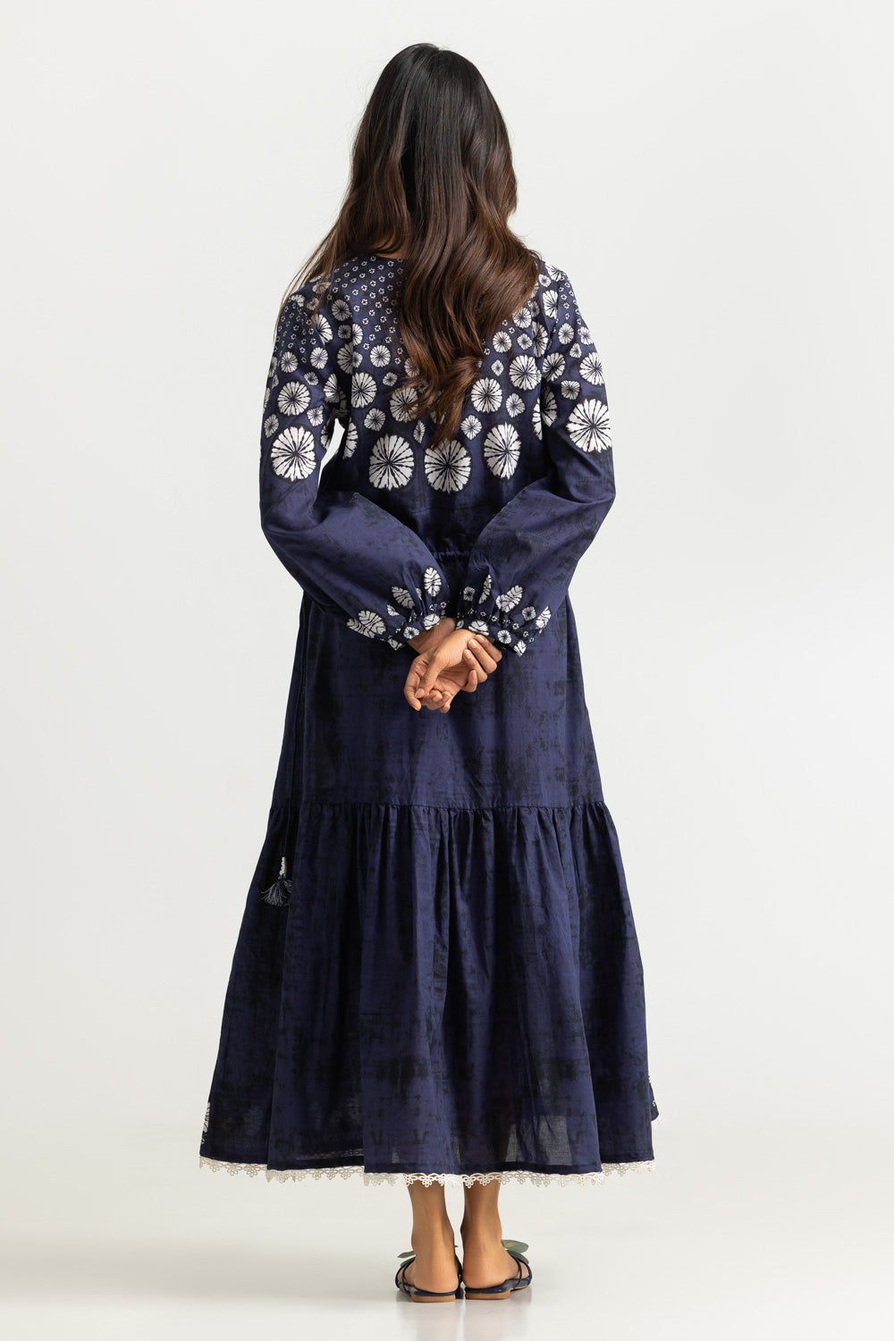 Cambric Printed Long Shirt