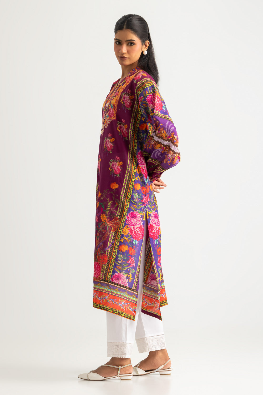Cambric Printed Shirt