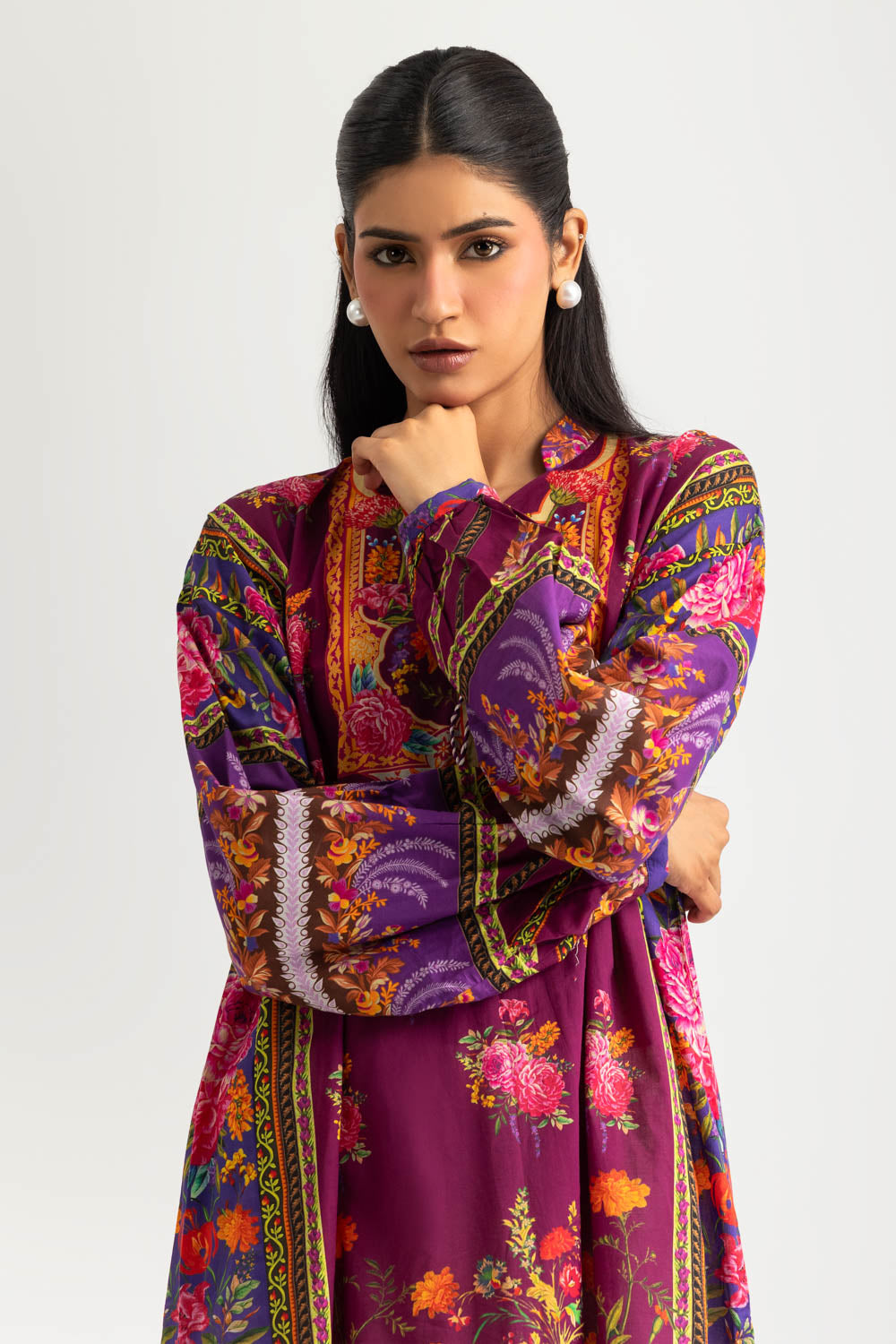 Cambric Printed Shirt
