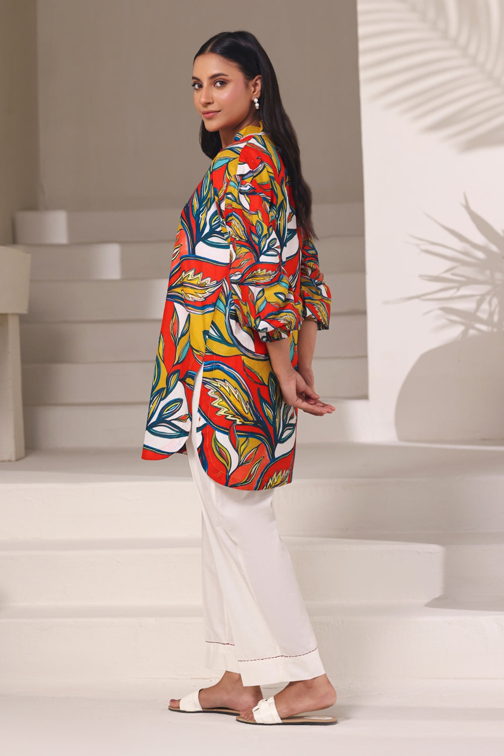 Cambric Printed Shirt