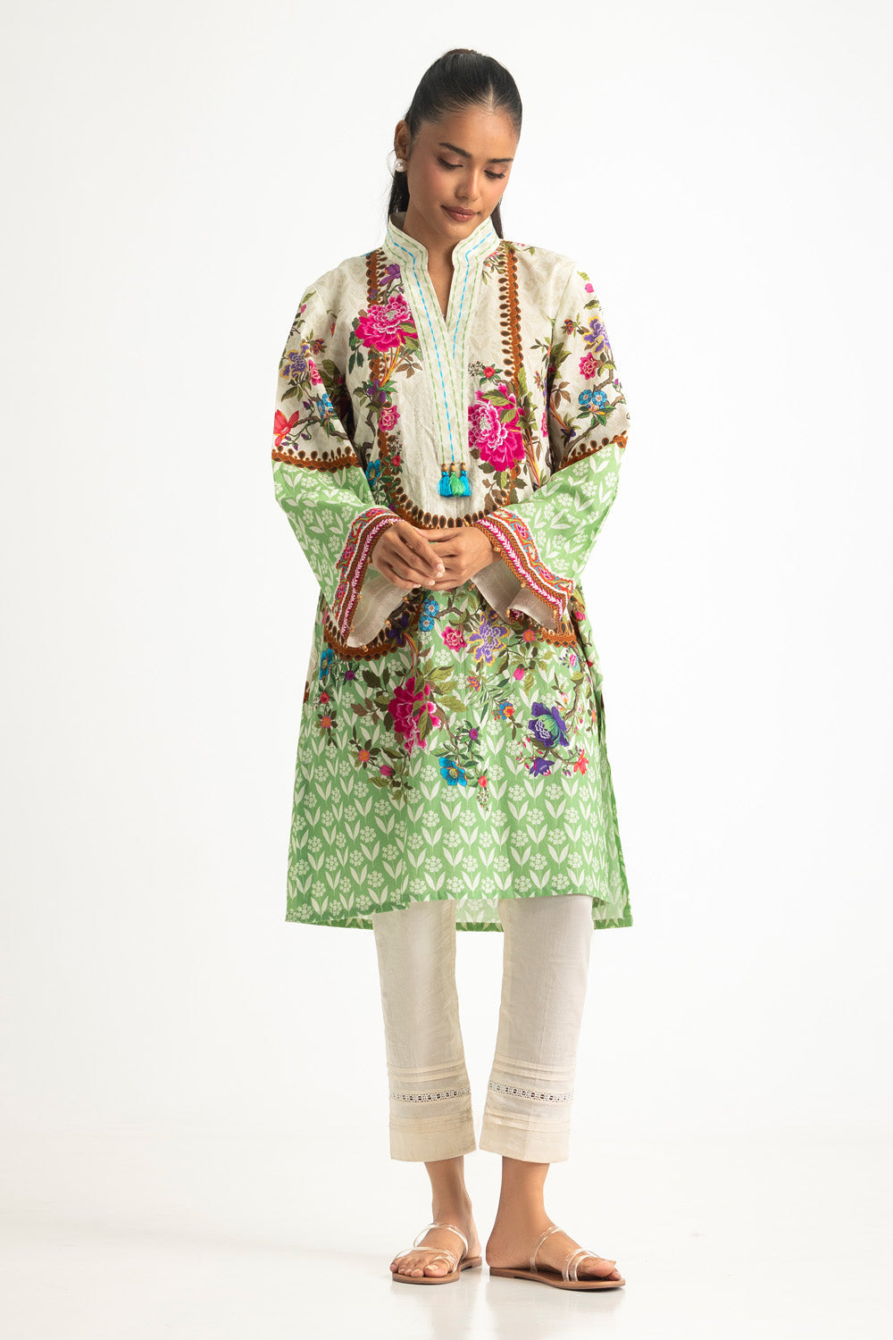 Cambric Printed Shirt