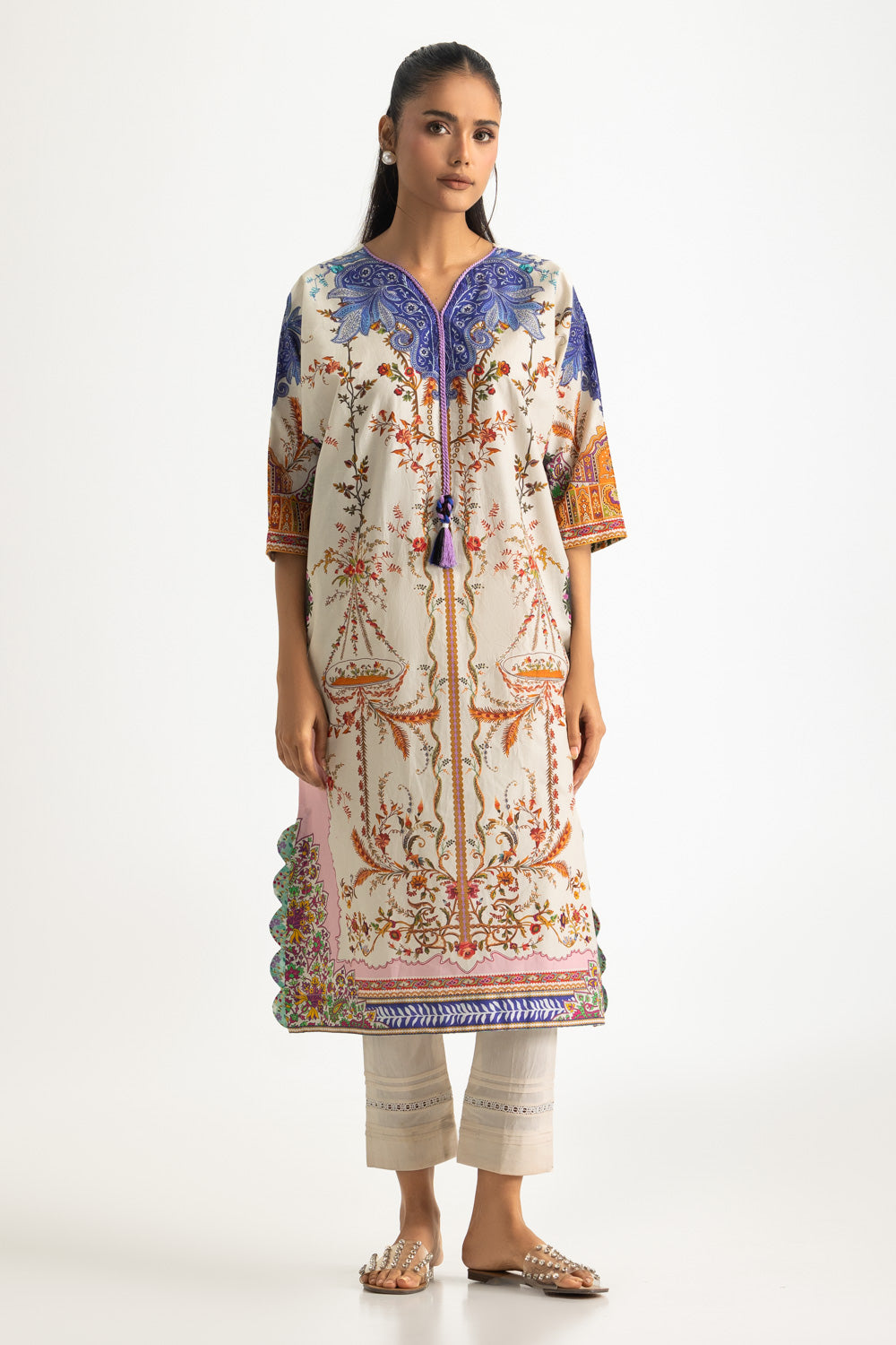 Cambric Printed Shirt