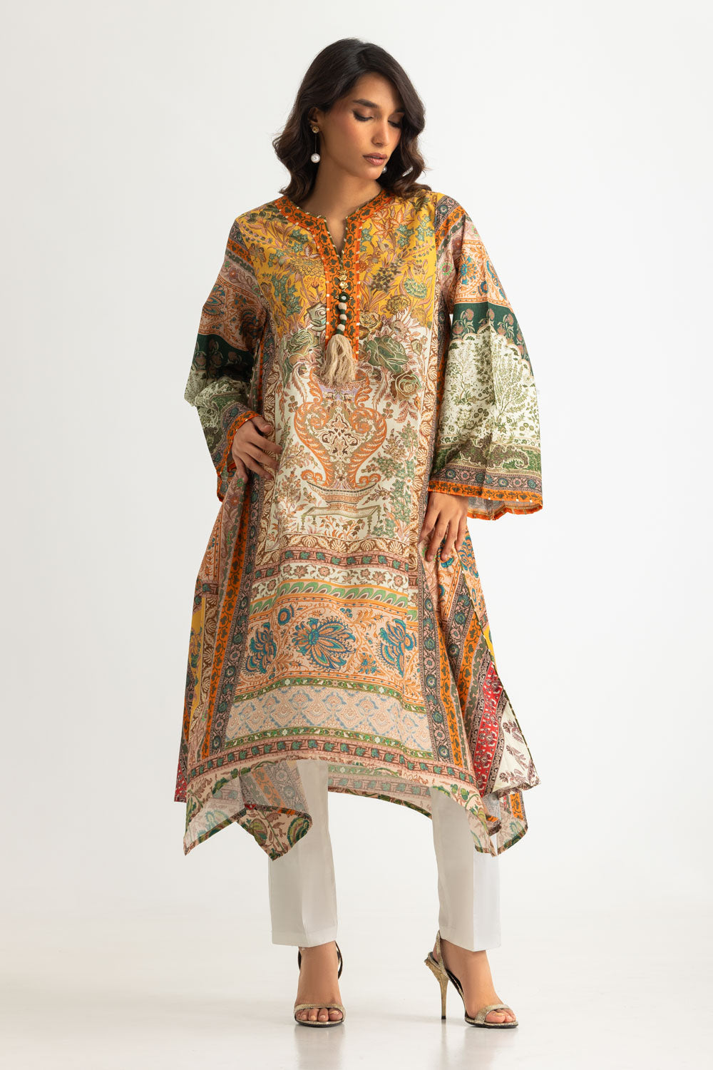 Cambric Printed Shirt