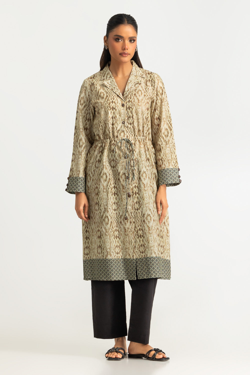 Cambric Printed Shirt