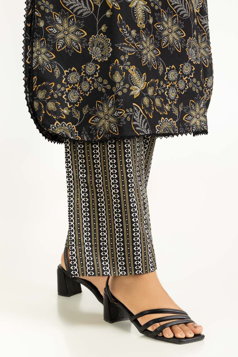 Corduroy Printed Co-Ord Set