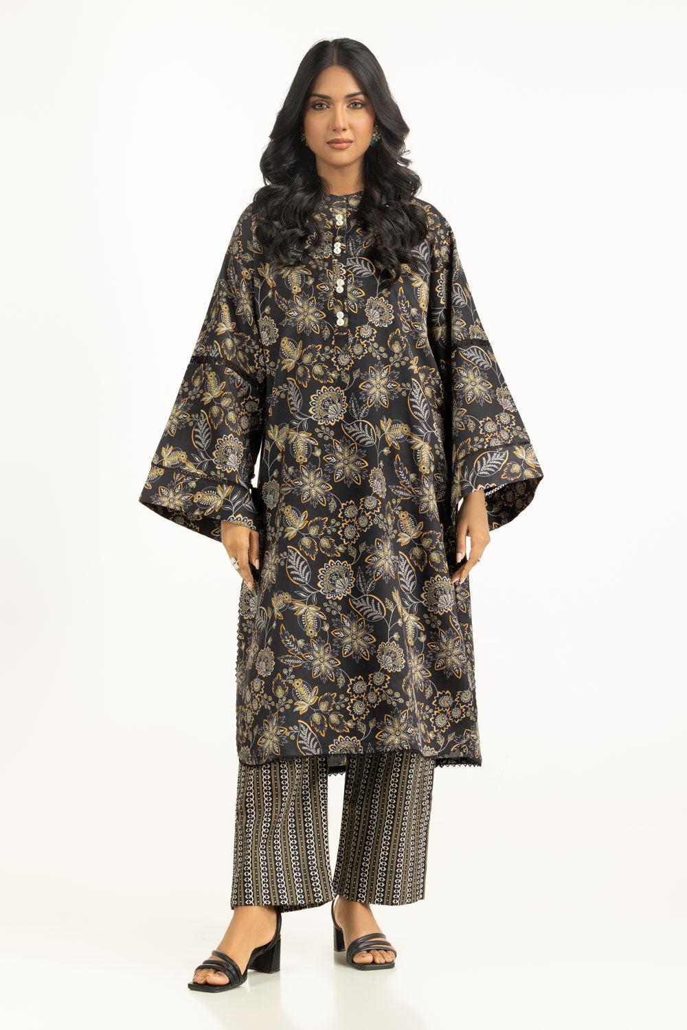 Corduroy Printed Co-Ord Set