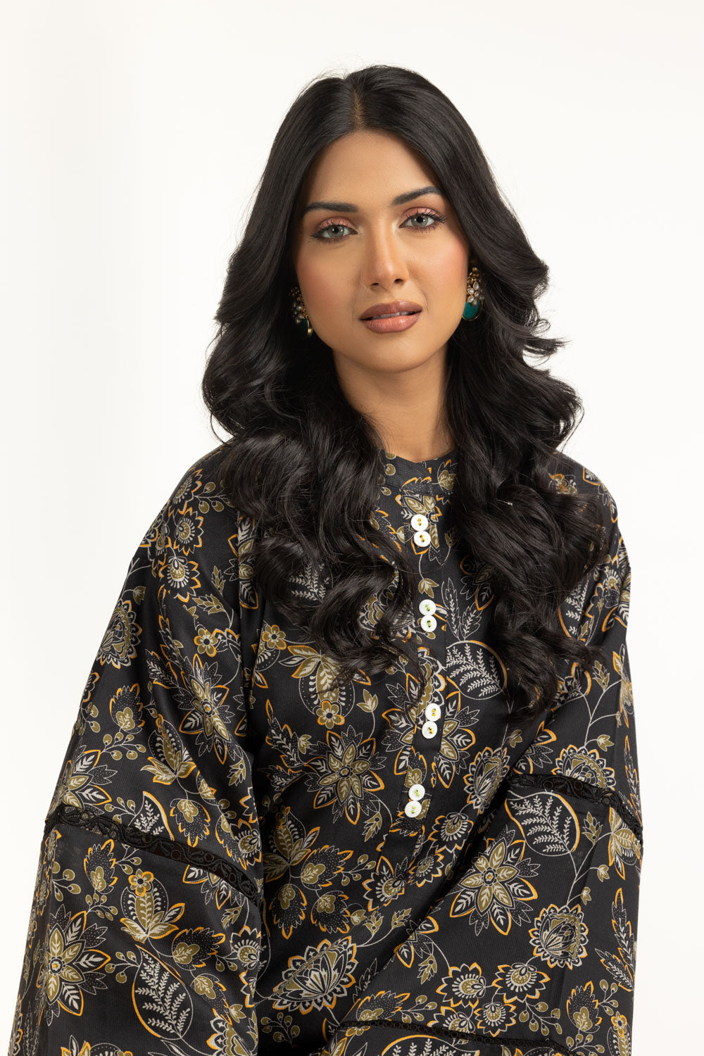 Corduroy Printed Co-Ord Set