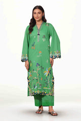 Cotton Bana Dora Embroidered Co-Ord Set