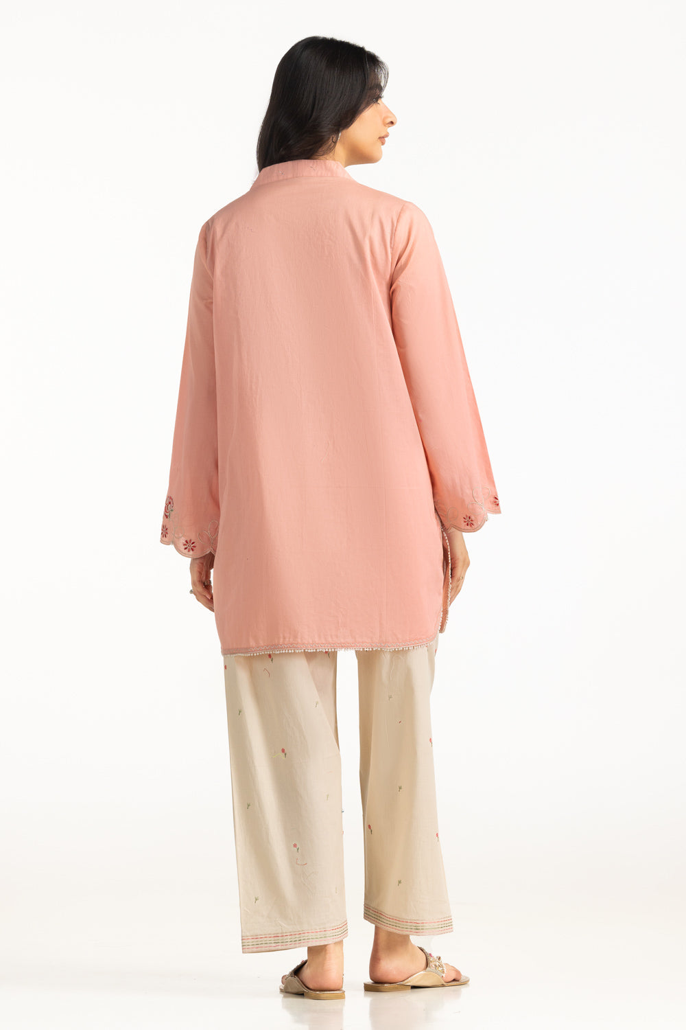 Cotton Bana Dora Embroidered Co-Ord Set