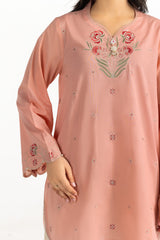 Cotton Bana Dora Embroidered Co-Ord Set