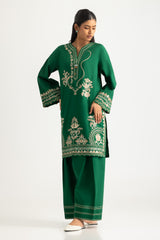 Cotton Bana Dora Embroidered Co-Ord Set
