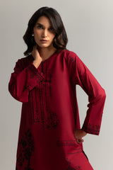 Cotton Bana Dora Embroidered Co-Ord Set