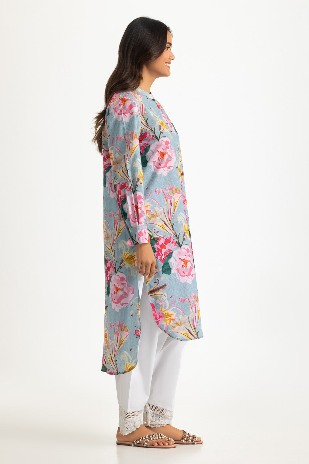 Cotton Bana Dora Printed Shirt