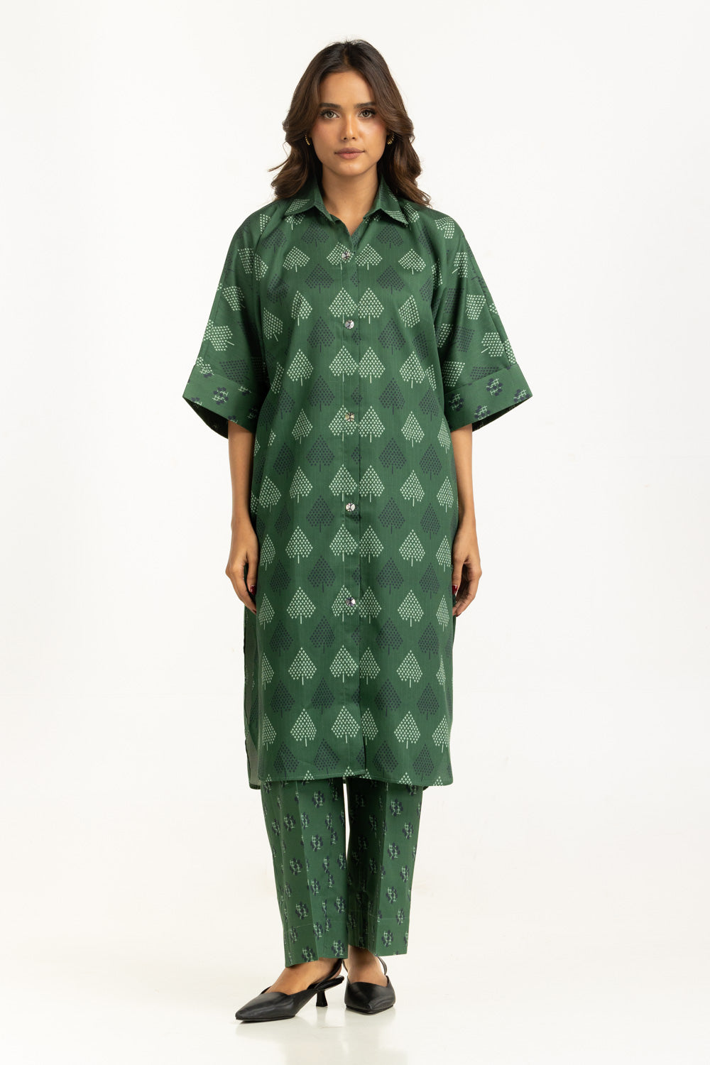 Cotton Cotail Printed Co-Ord Set