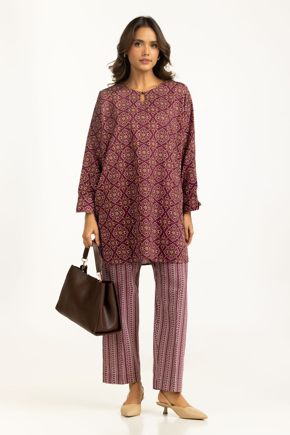 Cotton Cotail Printed Co-Ord Set