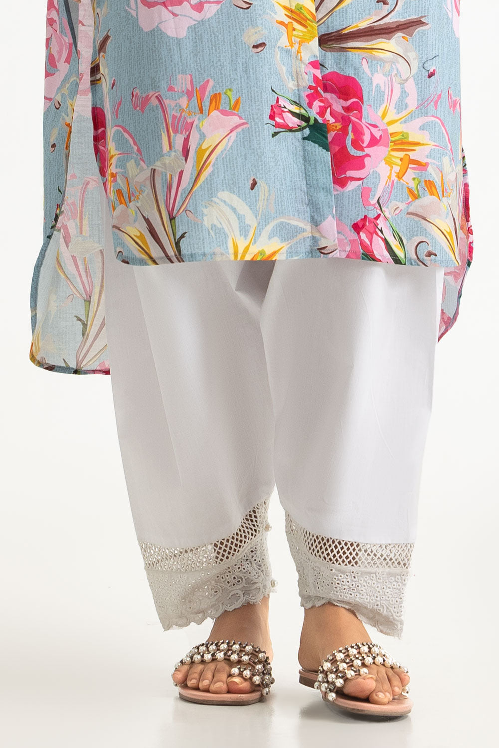 Cotton Embellished Shalwar