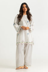 Cotton Embroidered Co-Ord Set