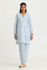 Cotton Embroidered Co-Ord Set