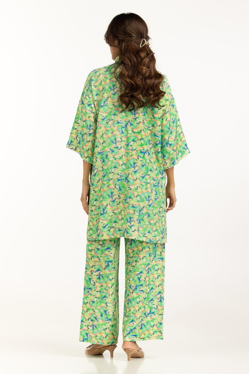 Cotton Nylon Printed Co-Ord Set