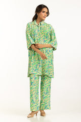 Cotton Nylon Printed Co-Ord Set