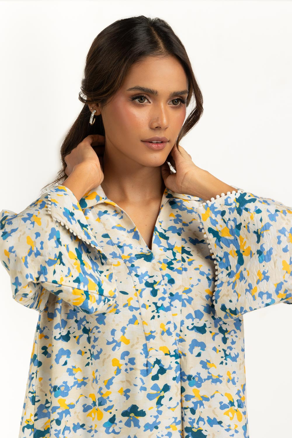 Cotton Nylon Printed Co-Ord Set