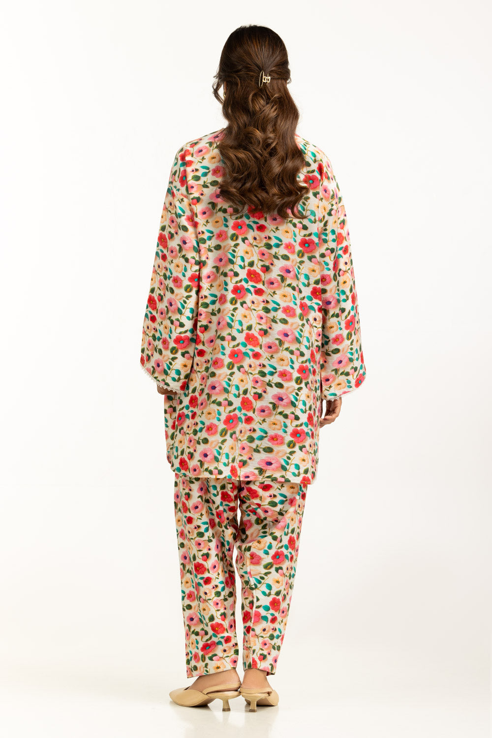 Cotton Nylon Printed Co-Ord Set