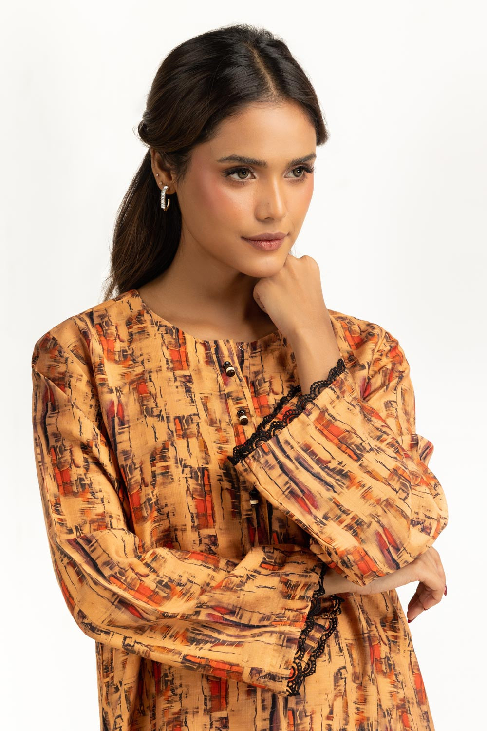 Cotton Nylon Printed Co-Ord Set