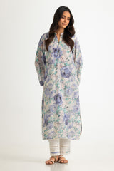 Cotton Printed Co-Ord Set With Embroidered