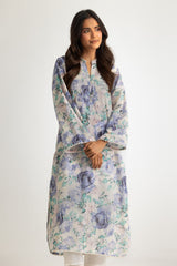 Cotton Printed Co-Ord Set With Embroidered