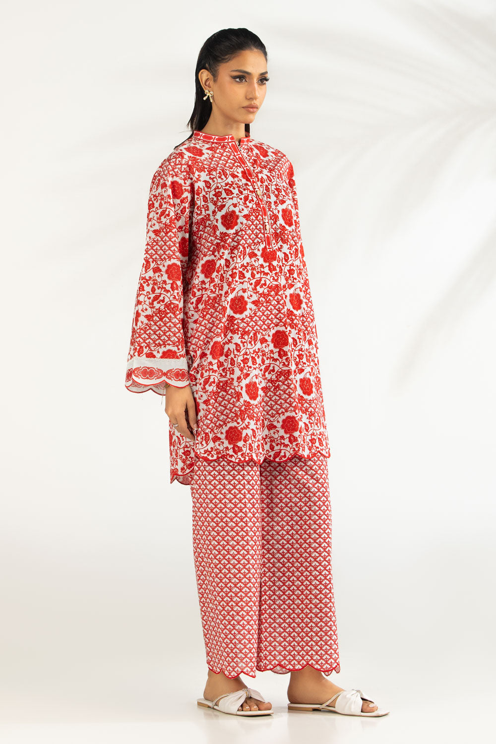 Cotton Viscose Printed Co-Oed Set