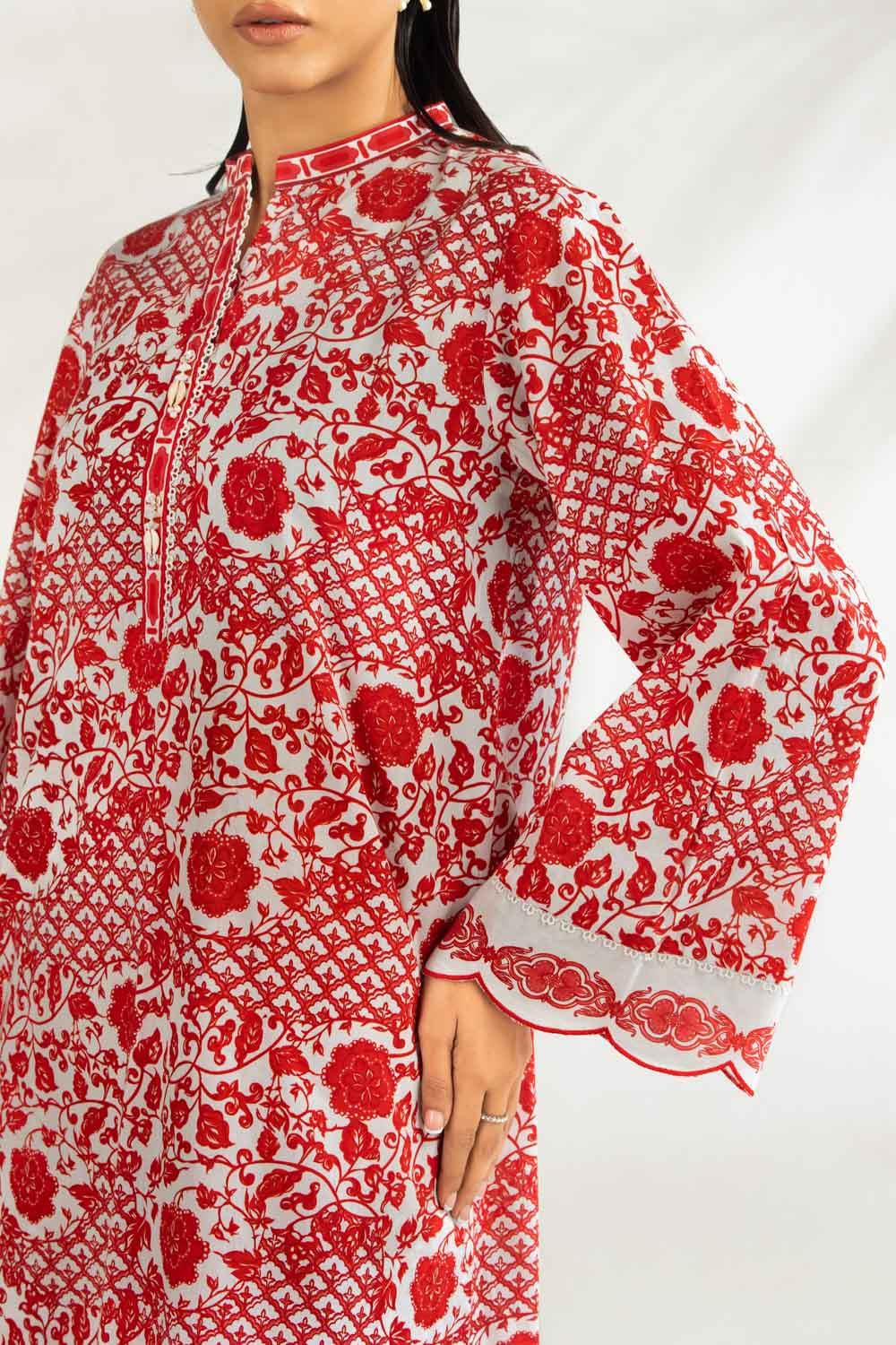 Cotton Viscose Printed Co-Oed Set