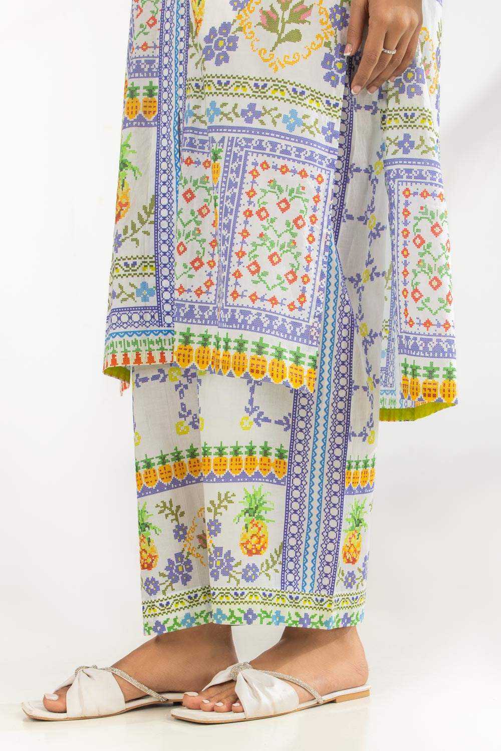 Cotton Viscose Printed Co-Oed Set