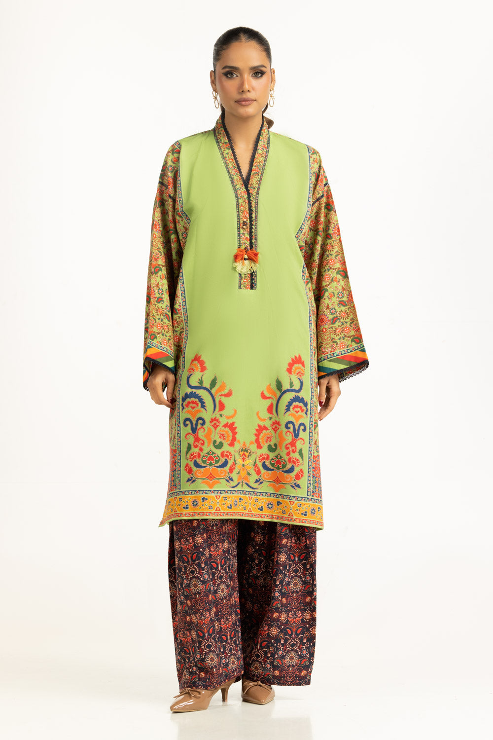 Cotton Viscose Printed Co-Ord Set