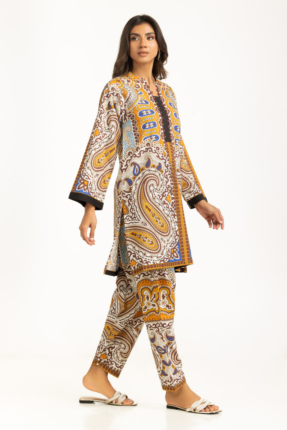 Cotton Viscose Printed Co-Ord Set