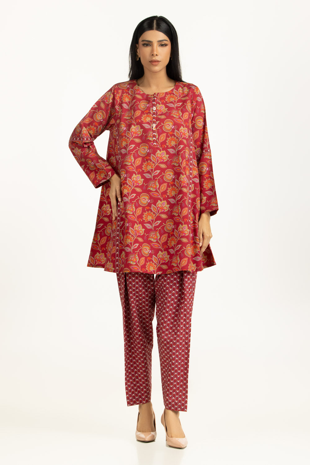 Cotton Viscose Printed Co-Ord Set