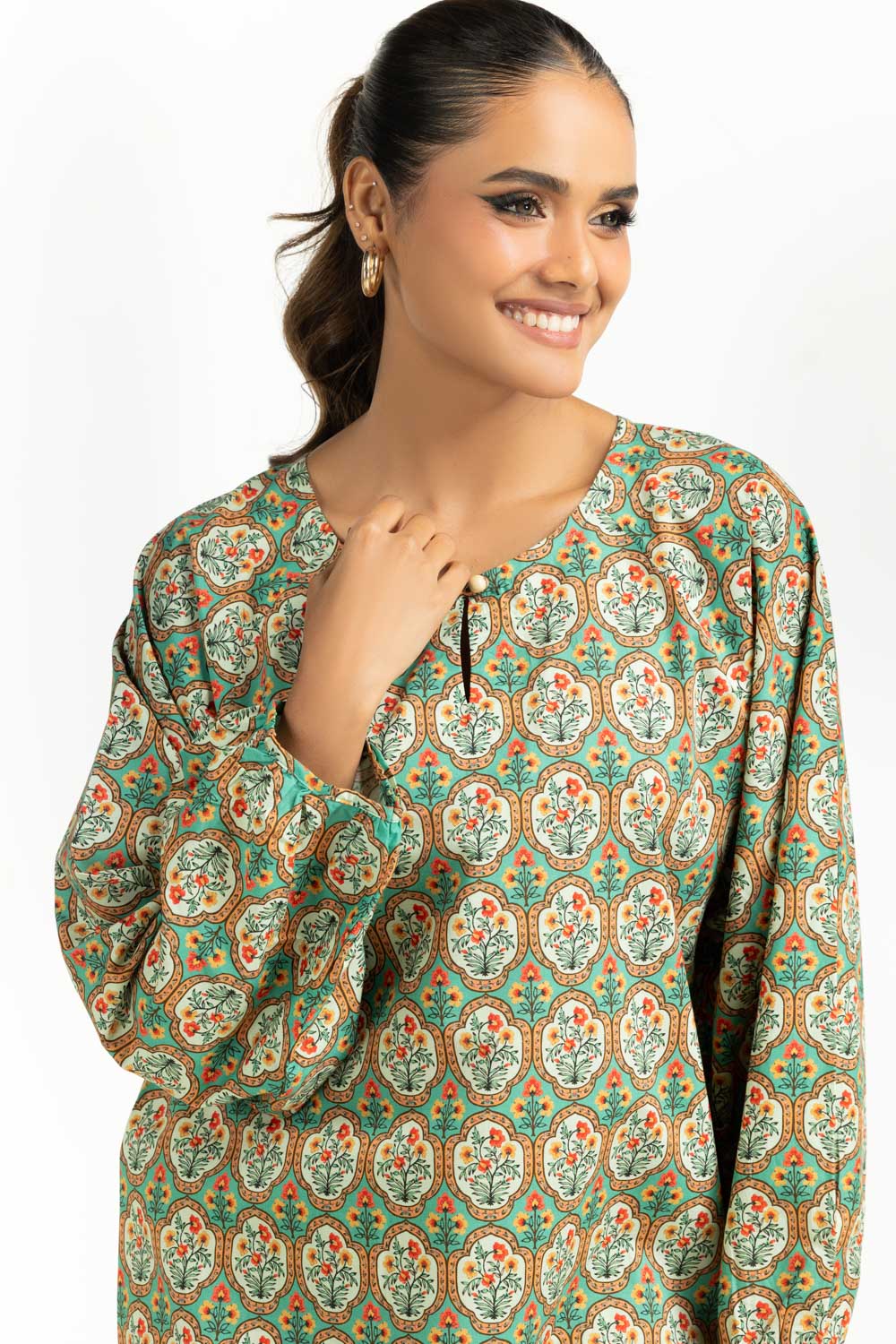 Cotton Viscose Printed Co-Ord Set