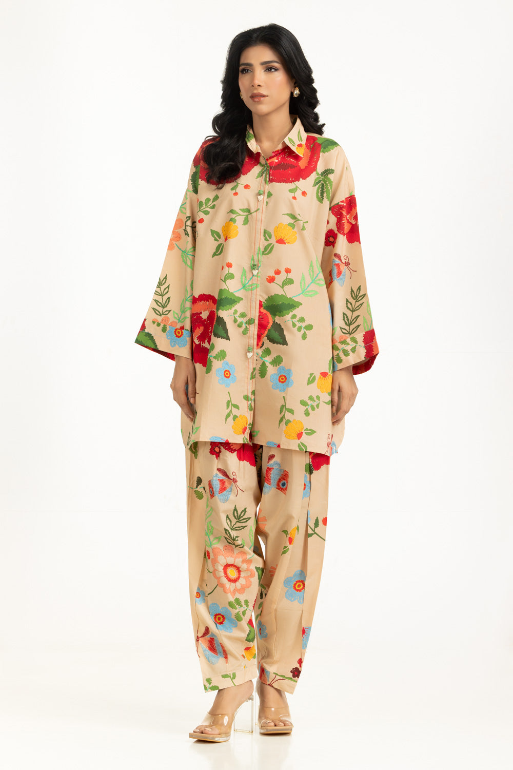 Cotton Viscose Printed Co-Ord Set
