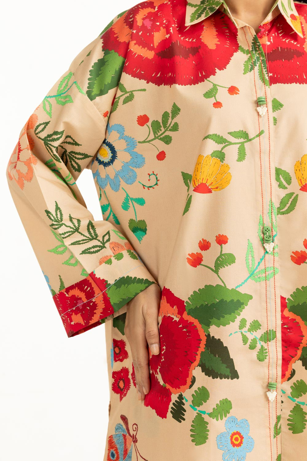 Cotton Viscose Printed Co-Ord Set