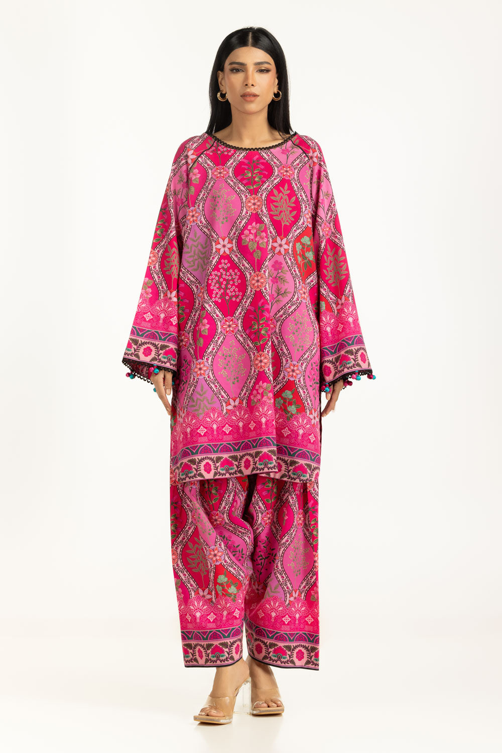 Cotton Viscose Printed Co-Ord Set