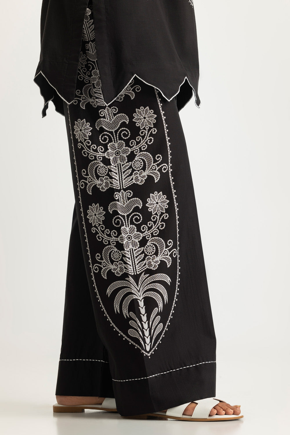 Cotton Viscose Slub Printed Co-Ord Set