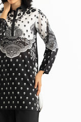 Cotton Viscose Slub Printed Co-Ord Set